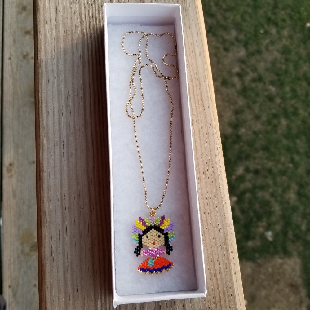 Miyuki beads Necklace of Lele Doll
